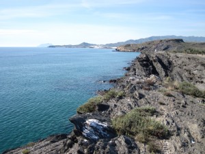 Hiking along the coast of Mazarrón